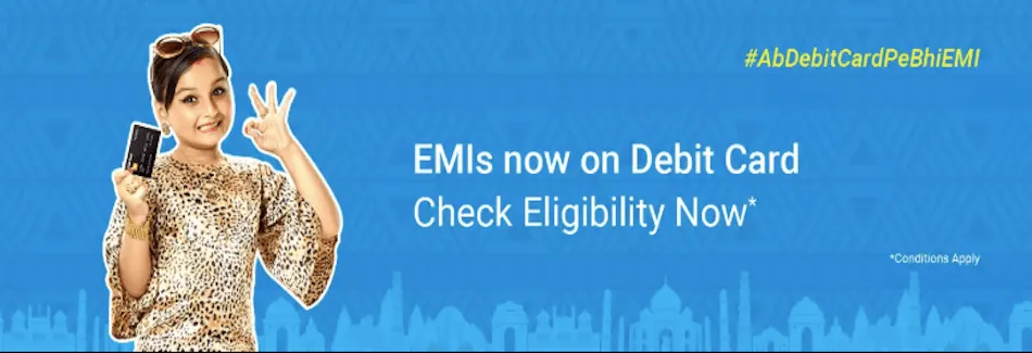 Get EMI on Flipkart on Debit Cards