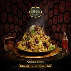 Behrouz Biryani Coupons & Offers September 2024: Flat Rs.75 OFF on Chicken Biryani 