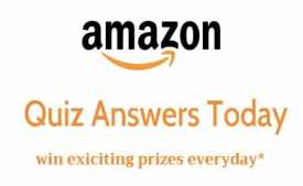 Amazon Quiz Contest Today Answer 5th January 2024: Answer the Questions & Win Fossil Gen 5 Smartwatch