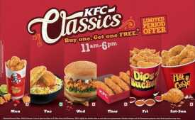 KFC Wednesday Offers: 12 Pcs Hot & Crispy Chicken @ Rs.350 | Extra 15% Cashback