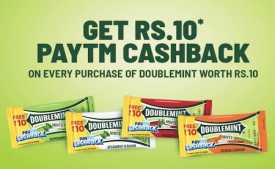 Center Fresh Paytm Offer: Get Free Rs. 10 PayTM Cashback With Each Pack
