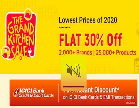 Flipkart The Grand Kitchen Sale 2023: Get upto 80% Off Kitchen