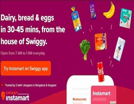 Swiggy Instamart Grocery Shopping Offers April 2022: Extra 50% OFF On Daily Essentials